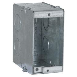 steel box with partition|RACO Steel Masonry Electrical Box Partition for 2.